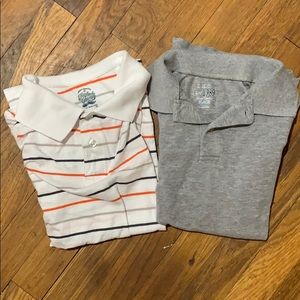 Bundle 2 Boys Polo Shirts Size Large